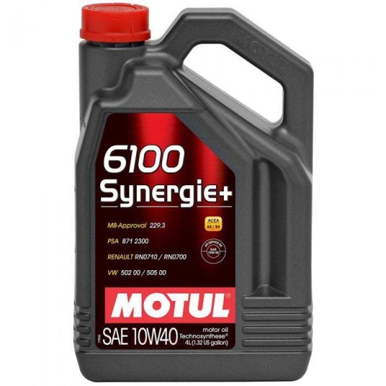 MOTUL 6100 SYNERGIE+ 10W40 (A3/B4) 4Lt
