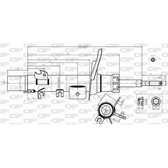 ΑΜΟΡΤΙΣΕΡ ΕΜ ΑΡ PEUGEOT 207 (WA)-Open Parts-SAB8646.31