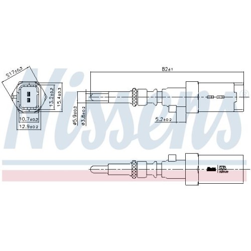 ΑΙΣΘΗΤΗΡΑΣ ΘΕΡΜ/ΣΙΑΣ ΨΥΚΤΙΚΟΥ CROSSLAND-X B16DT-Nissens-NS207016