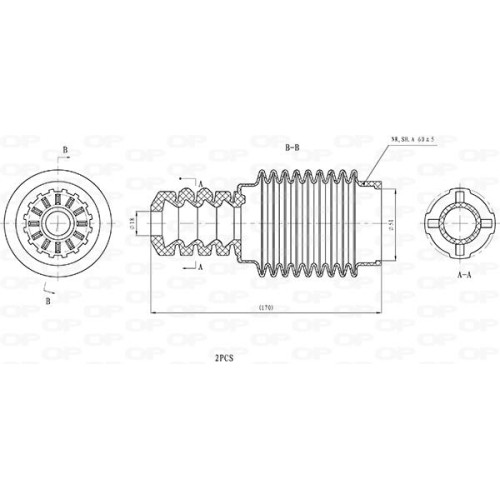 ΚΙΤ ΠΡΟΣΤΑΣΙΑΣ ΣΚΟΝΗΣ RENAULT GRAND SCENIC II (JM0/1)-Open Parts-DCK5129.02