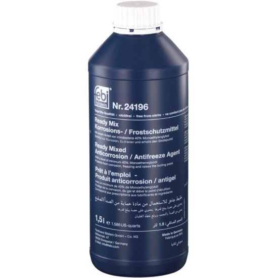 ΑΝΤΙΨΥΚΤΙΚΟ SWAG Ready Mix -30°C (MΠΛΕ) 1.5 lt -Febi-FB24196