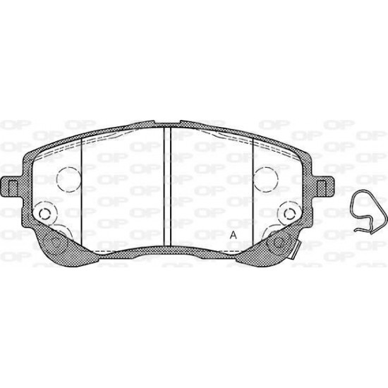 ΤΑΚΑΚΙΑ ΣΕΤ EM TOYOTA YARIS CROSS 19--Open Parts-BPA1858.02
