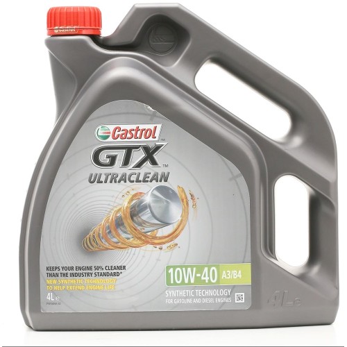 Castrol GTX ULTRACLEAN 10W40 A3/B4 (4x5 Lt)-Castrol-CA15A4D3