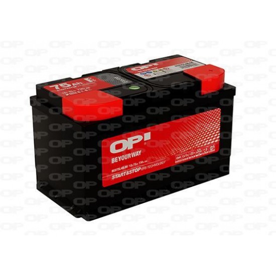 ΜΠΑΤΑΡΙΑ OP EFB START&ST POWER 12V 75A 730cca (315x175x175) ΔΞ-Open Parts-BE075L4B.00