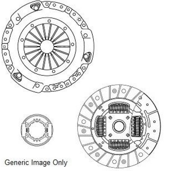 ΣΕΤ ΣΥΜΠ.3 TEM SAAB 9000 93-97 2.0 16CD