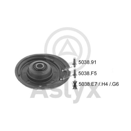 ΒΑΣΗ ΑΜΟΡΤΙΣΕΡ CITROEN C2 , C3 II-Aslyx-AS202484
