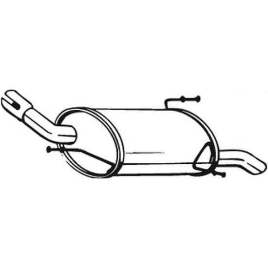 ΚΑΖΑΝΑΚΙ ΠΙΣΩ ΤΕΛΙΚΟ OPEL CORSA-C Z12XE 2001-2006