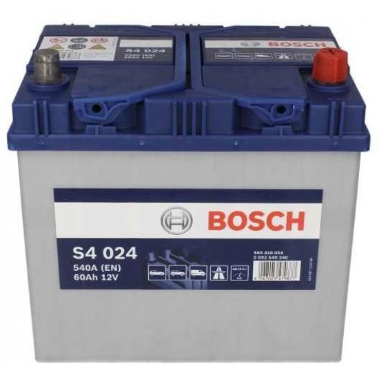 ΜΠΑΤΑΡΙΑ BOSCH S4024 60AMP 540CCA