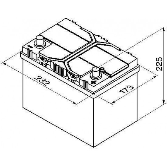 ΜΠΑΤΑΡΙΑ BOSCH S4024 60AMP 540CCA