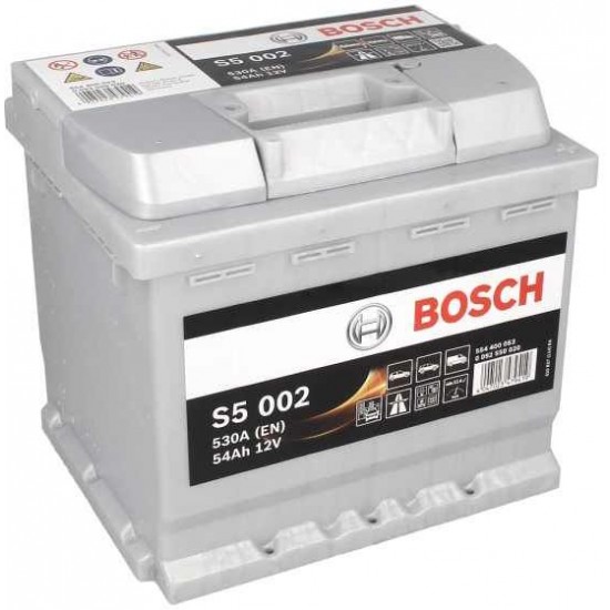 Μπαταρια Bosch S5002 54Amp 530cca