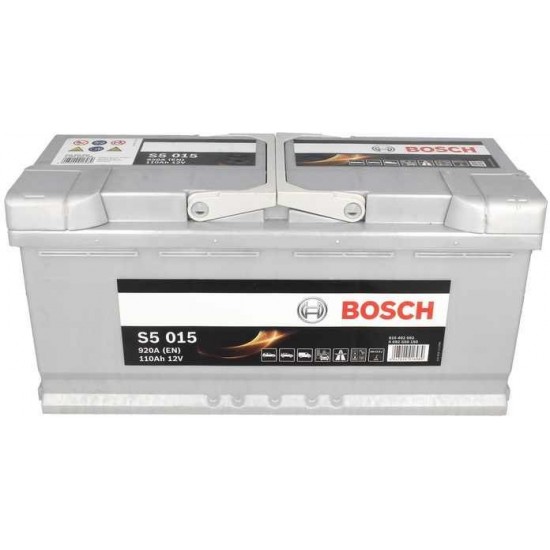 Μπαταρια BOSCH S5015 110Amp 920cca