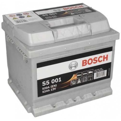 ΜΠΑΤΑΡΙΑ BOSCH 12V 52Ah/520A S5 - 0092S50010