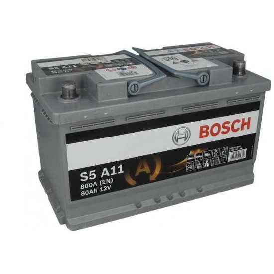 ΜΠΑΤΑΡΙΑ BOSCH 12V 80Ah/800A START&STOP AGM - 0092S5A110