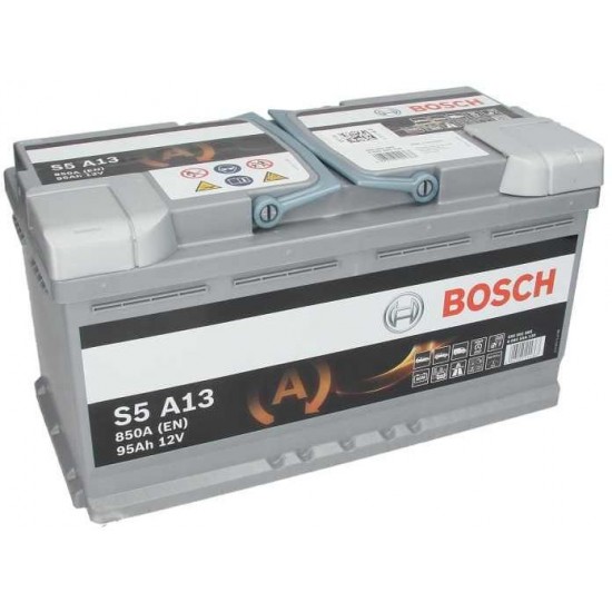 ΜΠΑΤΑΡΙΑ BOSCH 12V 95Ah/850A START&STOP AGM - 0092S5A130
