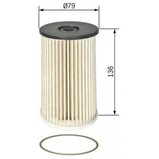 ΦΙΛΤΡΟ ΠΕΤΡΕΛΑΙΟΥ AUDI A3, TT; SEAT ALTEA, ALTEA XL, LEON, TOLEDO III; SKODA OCTAVIA II, SUPERB II, YETI; VW BEETLE, CADDY ALLTRACK, CADDY ALLTRACK/MINIVAN, CADDY III 1.6D-3.6 02.03-