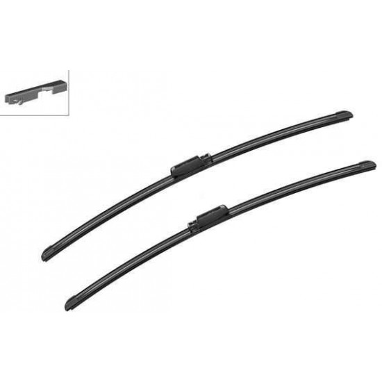 ΣΕΤ ΥΑΛΟΚΑΘΑΡΙΣΤΗΡΕΣ ΕΜΠΡΟΣ BOSCH  650mm