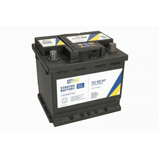 ΜΠΑΤΑΡΙΑ CARTECHNIC 12V 52Ah/470A ULTRA POWER - CART552400047