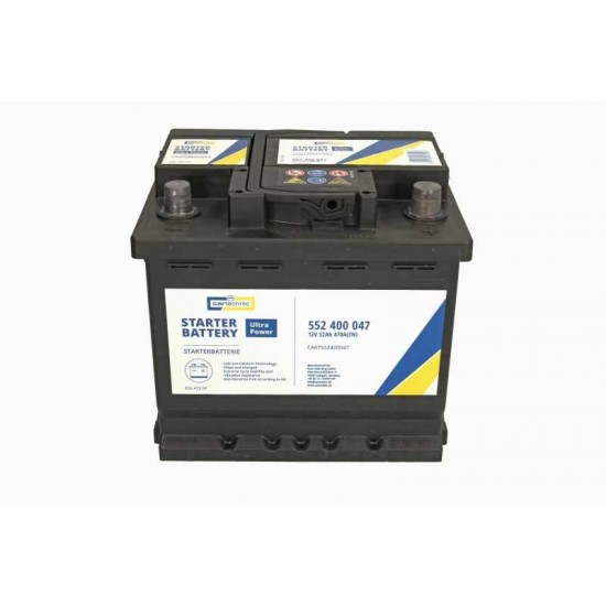 ΜΠΑΤΑΡΙΑ CARTECHNIC 12V 52Ah/470A ULTRA POWER - CART552400047
