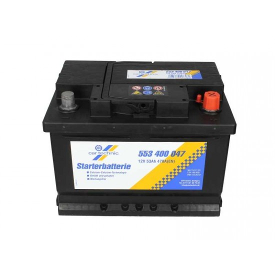 ΜΠΑΤΑΡΙΑ CARTECHNIC 12V 53Ah/470A ULTRA POWER - CART553400047