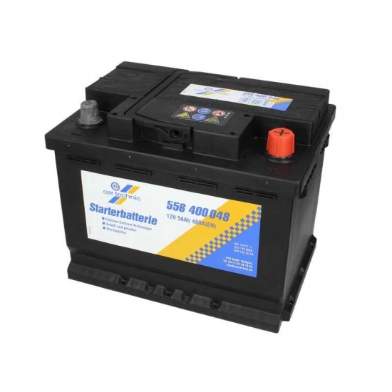 ΜΠΑΤΑΡΙΑ CARTECHNIC 12V 56Ah/480A ULTRA POWER - CART556400048