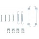 ΣΕΤ ΕΛΑΤΗΡΙΩΝ ΠΙΣΩ ΤΑΜΠΟΥΡΟΥ FIAT PANDA (169) (+ABS)