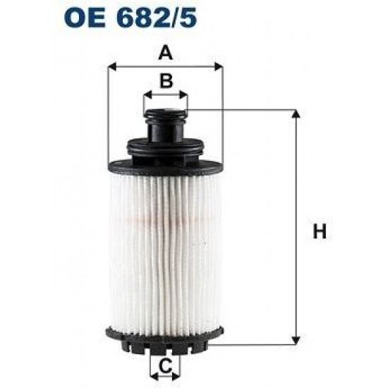 FILTRON ΦΙΛΤΡΟ ΛΑΔΙΟΥ OPEL ANTARA A, CASCADA, INSIGNIA A, INSIGNIA A COUNTRY - 95528277H 