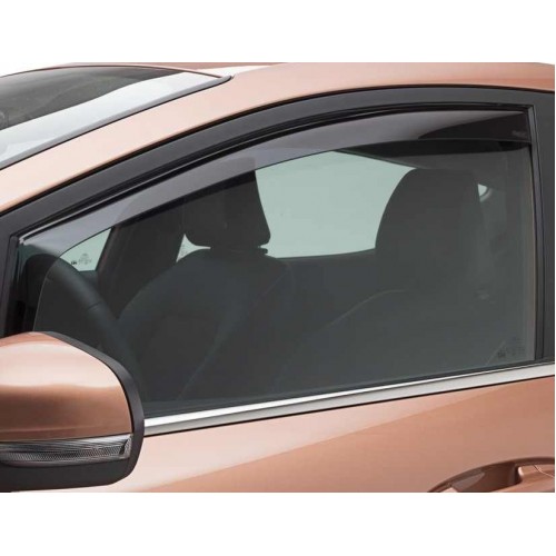 Αντιανεμικά πλαϊνών παραθύρων ClimAir®* για τα παράθυρα στις εμπρός πόρτες, μαύρα Ford Fiesta Σετ 2 Τεμαχια