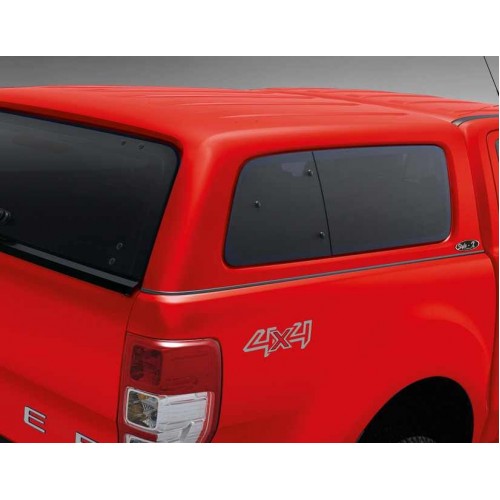 Hard Top Aeroklas* με πλευρικά παράθυρα, Βαμμένο σε χρώμα Colorado Red- 2166921