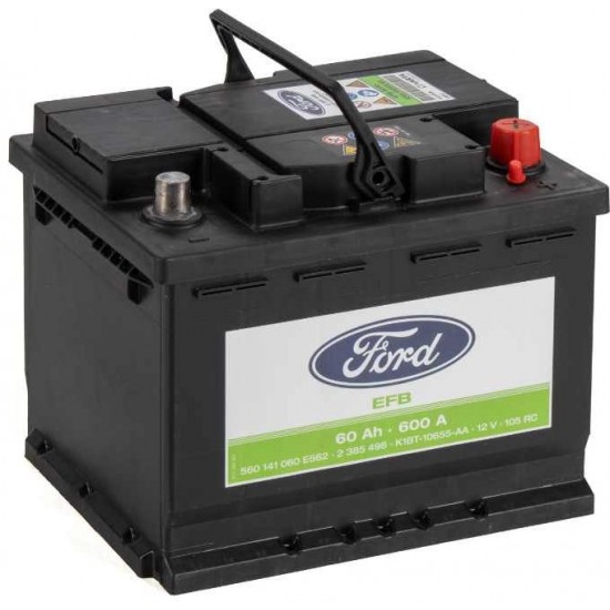 ΓΝΗΣΙΑ ΜΠΑΤΑΡΙΑ FORD 12V 60Ah CCA 600A-2385498