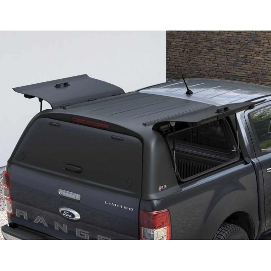 Hard Top Pickup Attitude* Fleet Runner, μαύρο ματ- 2489428