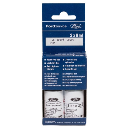 FORD ΣΕΤ ΕΠΙΣΚΕΗΣ ΧΡΏΜΑ ΓΙΑ ΜΙΚΡΟΕΠΙΣΚΕΥΈΣ, 9 ML (BLUE METALLIC)