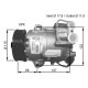 ΚΟΜΠΡΕΣΕΡ A/C OPEL ΑSTRA-J MERIVA-B A13DTE A17DTC TO -B-1618422N