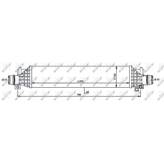 ΨYΓEIO INTERCOOLER OPEL MOKKA A14NET-1302263LA