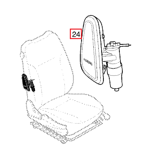 AIR-BAG ΚΑΘΙΣΜΑΤΟΣ ΓΚΡΙ L 5Θ OPEL CORSA-C ΑΡΙΣΤΕΡΟΣ-5199235