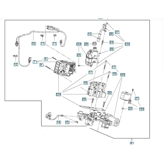 ΕΓΚΕΦΑΛΟΣ ΜΕ ΕΝΕΡΓΟΠΟΙΗΤΗ EASYTRONIC CORSA-E B13DTE