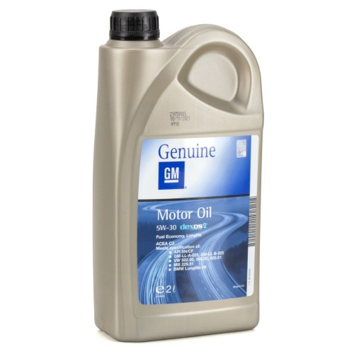 OPEL ΛΑΔΙ ΚΙΝΗΤΗΡΑ 5W30 Dexos 2 2Lt n - 93165555 