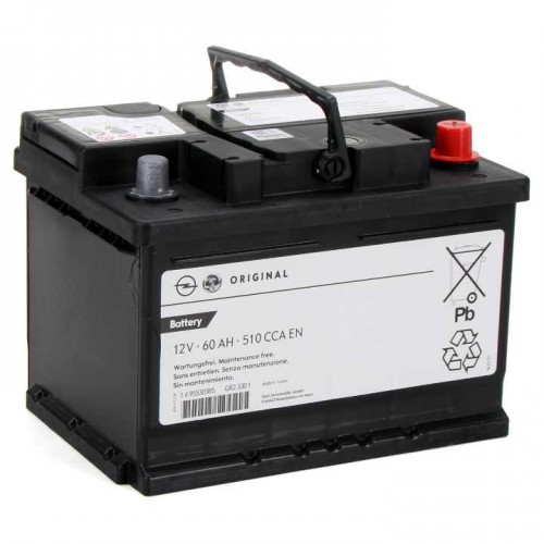 ΜΠΑΤΑΡΙΑ OPEL 12V 60A 510cca (242x175x175)-95530385