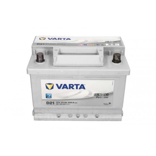 ΜΠΑΤΑΡΙΑ VARTA 12V 61Ah/600A SILVER DYNAMIC - SD561400060