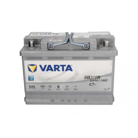ΜΠΑΤΑΡΙΑ VARTA 12V 70Ah/760A START&STOP AGM - VA570901076