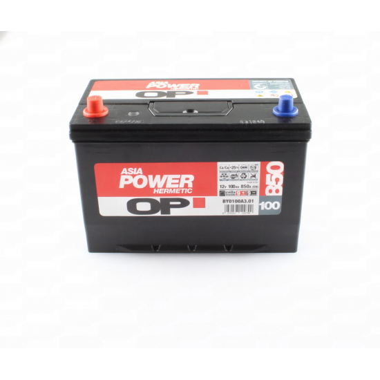 ΜΠΑΤΑΡΙΑ OP ASIATIC POWER 12V 100A 850cca (303x174x198/218) ΑΡ