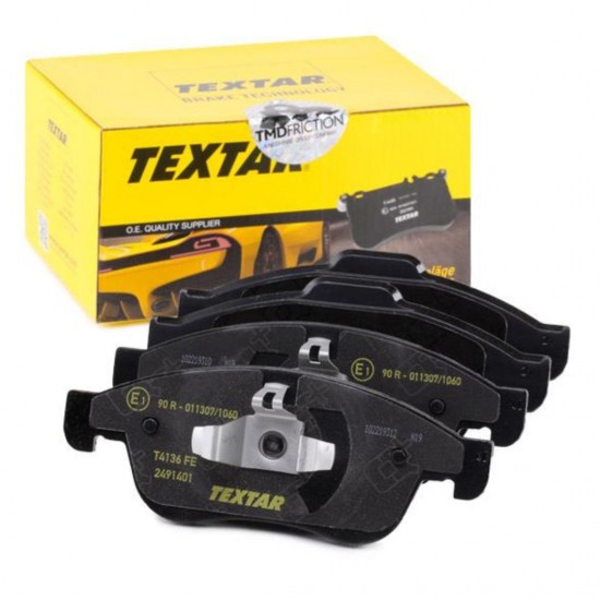 TEXTAR ΣΕΤ 4ΤΜΧ ΤΑΚΑΚΙΑ ΦΡΕΝΩΝ AUDI A1, A1 CITY CARVER SEAT ARONA, IBIZA IV ST, IBIZA V, LEON, LEON SC, LEON ST SKODA FABIA IV, KAMIQ, SCALA VW POLO VI, TAIGO, T-CROSS 1.0-2.0 03.10-