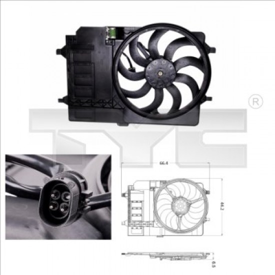ΒΕΝΤΙΛΑΤΕΡ MINI R50 R53 ONE-TYC 803-0001