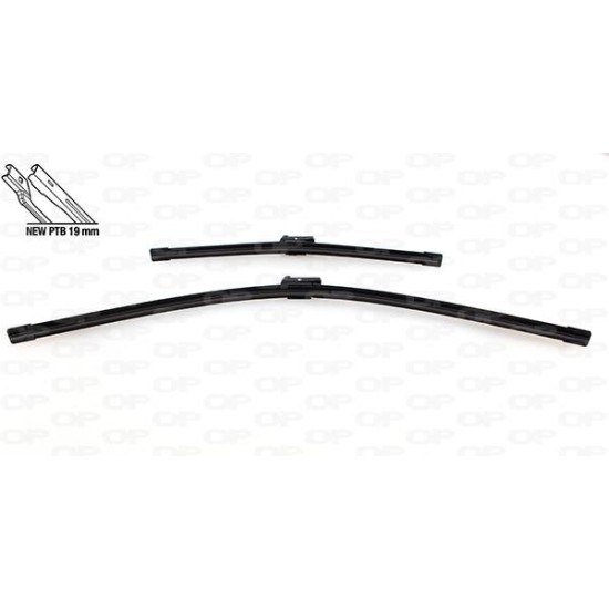 ΣΕΤ ΚΑΘΑΡΙΣΤΗΡΩΝ FIAT PANDA (312, 319)-Open Parts-WBT9067.00