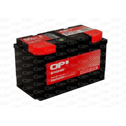 ΜΠΑΤΑΡΙΑ OP EFB START&ST POWER 12V 80A 800cca (315x175x190) ΔΞ-Open Parts-BE080L4.00