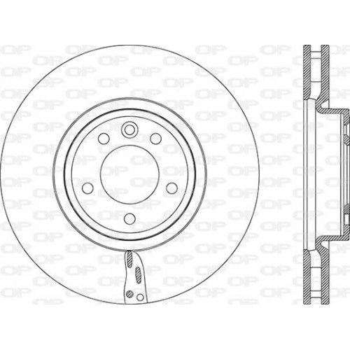 ΔΙΣΚΟΠΛΑΚΑ ΕΜ VW TRANSPORTER T7 21--Open Parts-BDA2874.20