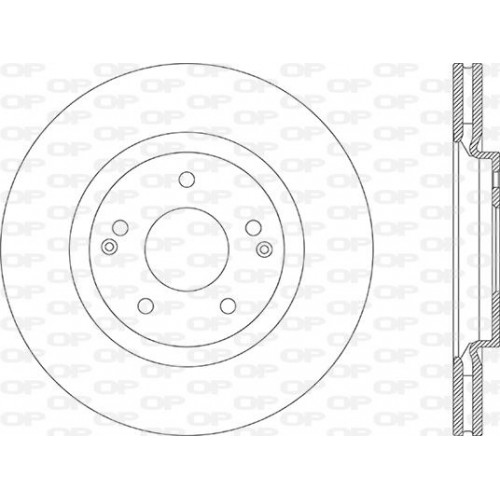 ΔΙΣΚΟΠΛΑΚΑ ΕΜ SSANGYONG TIVOLI 15--Open Parts-BDA2882.20