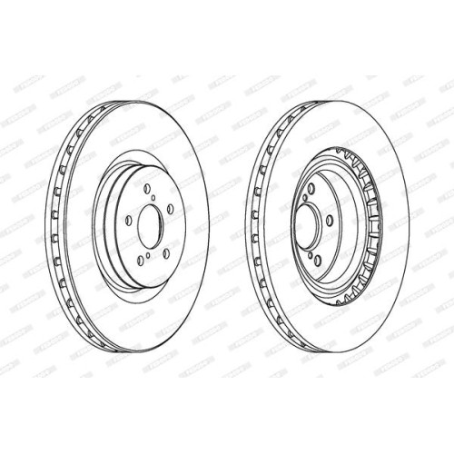 ΔΙΣΚΟΠΛΑΚΑ ΕΜ SUBARU IMPREZA (GD+GG) 2.0 WRX STi (326mmX30mm) (5X100mm)