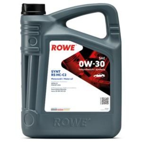ΛΙΠΑΝΤΙΚΟ HIGHTEC SYNT RS SAE 0W-30 HC-C2 (4x5 Lt)-ROWE-RW20247005099