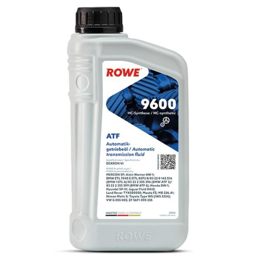 ATF HITEC 9600 (KOKKINO) (12x1 Lt)-ROWE-RW25036001099