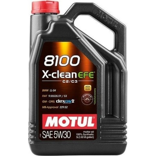 MOTUL 8100 X-CLEAN EFE 5W30 C2/C3 5L